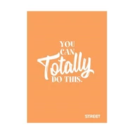 Füzet STREET PP Neon A/5 42 lapos kockás