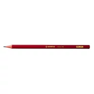 Grafitceruza STABILO Swano 306 2H hatszögletű piros