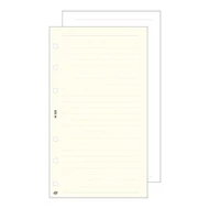 Gyűrűs kalendárium betét SATURNUS M326/F vonalas jegyzetlap fehér lapos