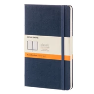 Notesz MOLESKINE QP060B20 "L" vonalas kemény fedeles zafírkék