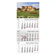 Speditőrnaptár TOPTIMER T072 1 tömbös 3 havi Kastély 2025.