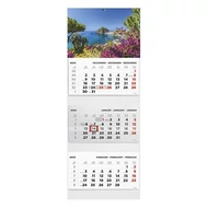 Speditőrnaptár TOPTIMER T070 3 tömbös 3 havi Táj 2025.