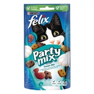 Állateledel jutalomfalat FELIX Party Mix Ocean Mix macskáknak 60 g