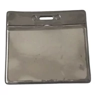 Azonosítókártya tartó Vinyl tasak 90x60mm fekvő áttetsző