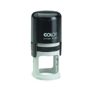 Bélyegző COLOP Printer R30 kör fekete ház fekete párna
