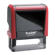 Bélyegző TRODAT Printy 4.0 4913 piros ház kék párna