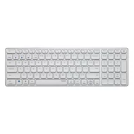 Billentyűzet vezeték nélküli RAPOO E9700M Bluetooth 2,4 GHz fehér