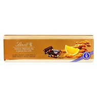 Csokoládé LINDT Gold Dark Almond-Orange mandulás-narancsos étcsokoládé 300 g