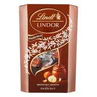 Csokoládé LINDT Lindor Hazelnut tejcsokoládé golyók díszdobozban 200 g
