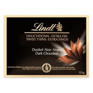 Csokoládé LINDT Thins Dark étcsokoládé lapocskák 125 g