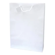 Dísztasak CREATIVE Special Simple cm x L 33cm x 46cm x 10 cm egyszínű fehér zsinórfüles