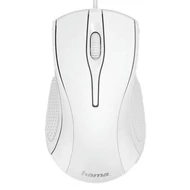 Egér vezetékes HAMA MC-200 USB 1200 DPI fehér