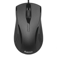 Egér vezetékes HAMA MC-200 USB 1200 DPI fekete