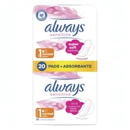 Egészségügyi betét ALWAYS Sensitive ultra normál 20 darabos