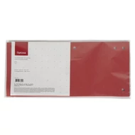 Elválasztócsík OPTIMA 105x240mm piros 10 darabos