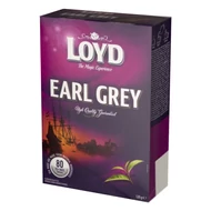 Fekete tea LOYD earl grey 80 db
