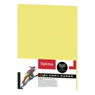 Fénymásolópapír színes OPTIMA A/4 75 g neon sárga 100 ív/csomag