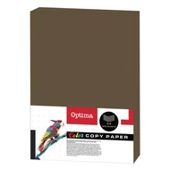 Fénymásolópapír színes OPTIMA A/4 80 g barna 500 ív/csomag