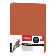 Fénymásolópapír színes OPTIMA A/4 80 g téglavörös 500 ív/csomag