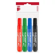 Flipchart marker ICO Artip 11 XXL kerek 1-3mm 4 darabos