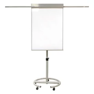 Flipchart tábla OPTIMA mágneses felület gurulós 70x100cm mobil állítható magasság