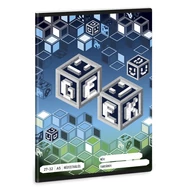 Füzet kockás ARS UNA A/5 32 lapos 27-32 Geek 5539
