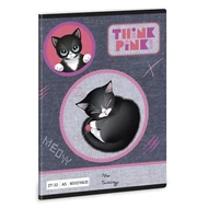 Füzet kockás ARS UNA A/5 32 lapos 27-32 Think Pink 5519