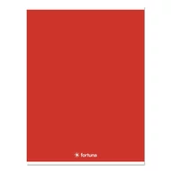Füzet kockás FORTUNA Monocolor A/4 32 lapos 87-32 piros