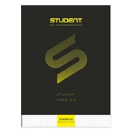 Füzet kockás ICO Student Black Prémium A/4 32 lapos