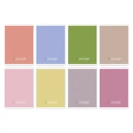 Füzet kockás One Colour Pastel A/5 27-32 vegyes színek