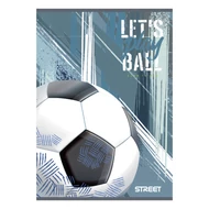 Füzet kockás STREET A/4 54 lapos Football