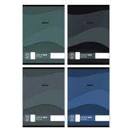 Füzet sima Gradient A/5 20-32 vegyes minták