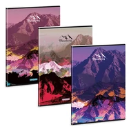 Füzet vonalas ARS UNA A/4 40 lapos Extra kapcsos Mountains