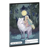 Füzet vonalas ARS UNA A/5 32 lapos 12-32 3.osztályos Northern Lights