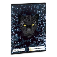 Füzet vonalas ARS UNA A/5 32 lapos 21-32 4-8.osztályos Black Panther