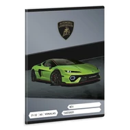 Füzet vonalas ARS UNA A/5 32 lapos 21-32 4-8.osztályos Lamborghini 5522