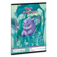 Füzet vonalas ARS UNA A/5 32 lapos 21-32 4-8.osztályos Mon Mignon