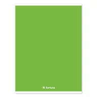 Füzet vonalas FORTUNA Monocolor A/4 32 lapos 81-32 zöld
