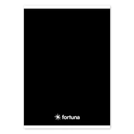 Füzet vonalas FORTUNA Monocolor A/5 32 lapos 21-32 4-8.osztályos fekete