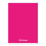 Füzet vonalas FORTUNA Monocolor A/5 32 lapos 21-32 4-8.osztályos magenta