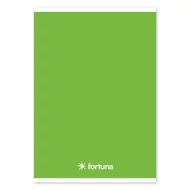 Füzet vonalas FORTUNA Monocolor A/5 32 lapos 21-32 4-8.osztályos zöld