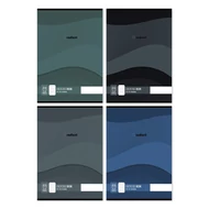 Füzet vonalas Gradient A/4 81-32 vegyes minták