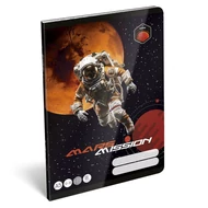 Füzet vonalas LIZZYSULI A/5 32 lapos 12-32 3.osztályos Mars Mission