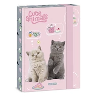 Füzetbox ARS UNA A/5 Cute Animals-Tea Party