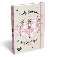 Füzetbox LIZZYSULI A/4 Tiny dancer lovelly ballerina