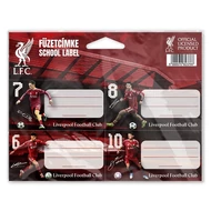Füzetcímke LIVERPOOL 12 darabos