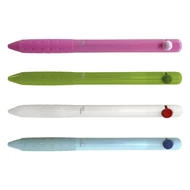 Golyóstoll SPOKO ReLeaf Bubbles nyomógombos 0,5 mm kék írásszín vegyes színben