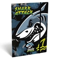 Gumis mappa LIZZYSULI A/4 Shark Attack
