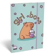 Gumis mappa LIZZYSULI A/5 Lollipop Capybara