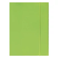 Gumis mappa OPTIMA A/4 fluo zöld 600 g